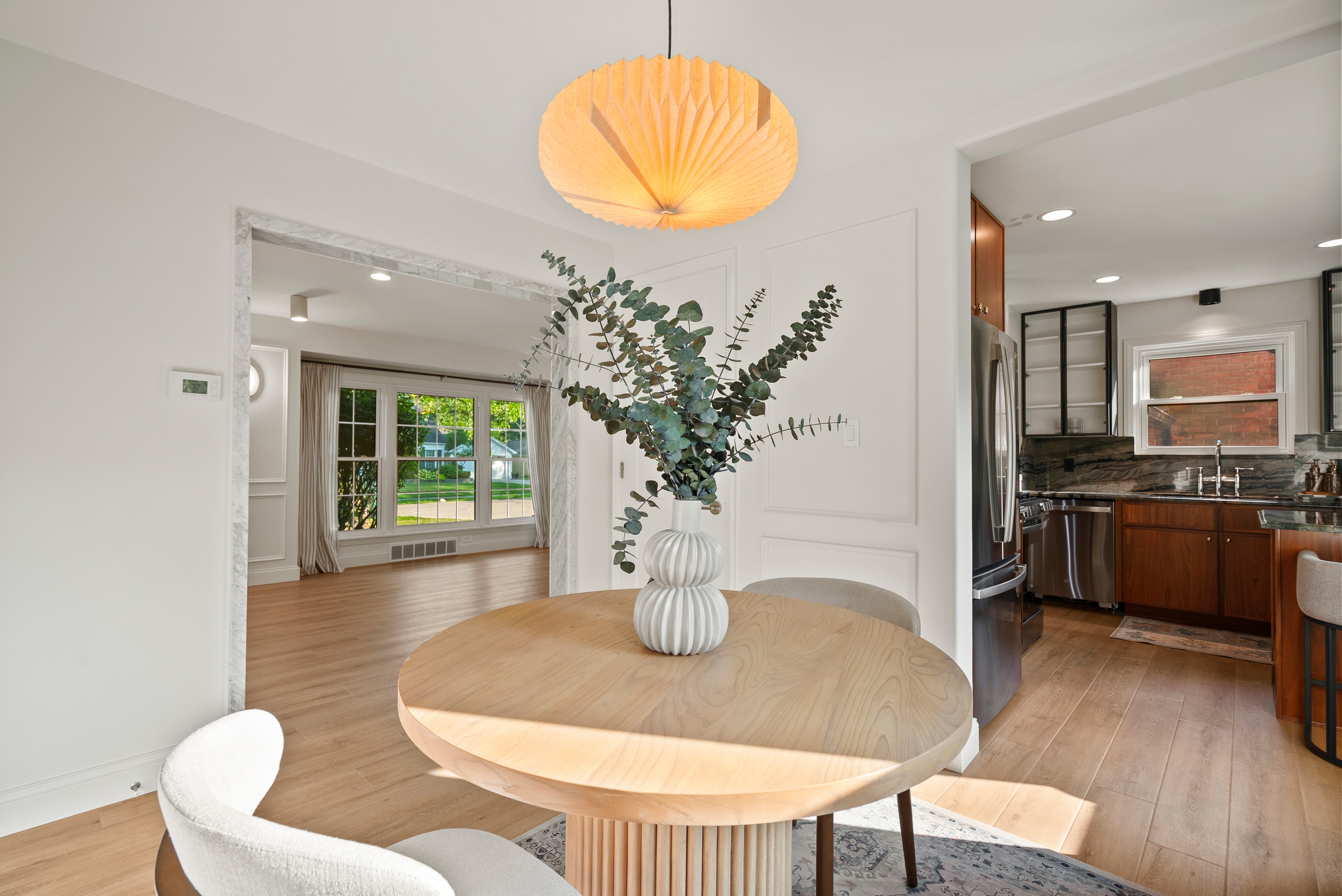 Modern kitchen wood cabinets